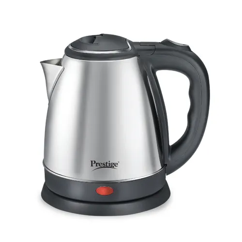 Prestige PKOSS Stainless Steel Electric Kettle 1500W (Silver)