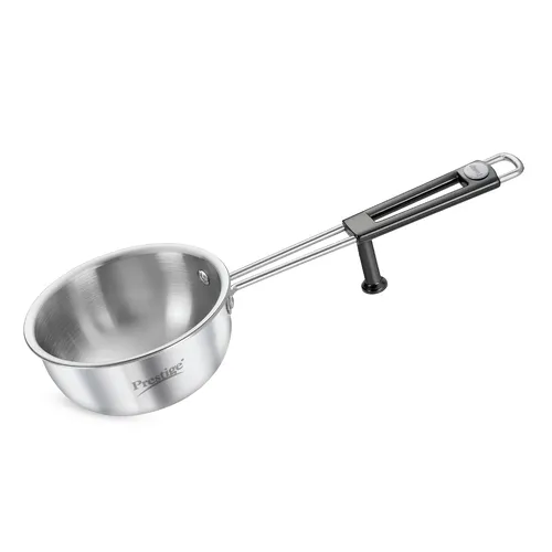 Prestige Tri Ply Splendor Tadka Pan 13 Cm 550Ml Stainless Steel Cookware